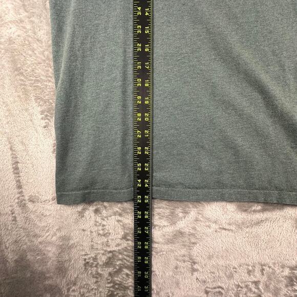 Polo Ralph Lauren Green/Blue Pony Logo Pocket T-shirt Size Medium - Picture 5 of 7